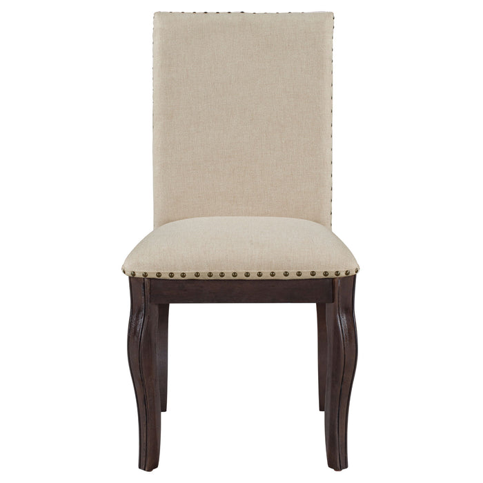 Upholstered Dining Chairs With Nailhead (Set of 2)