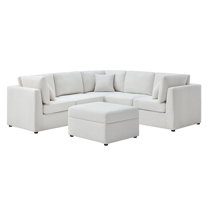 Chauncy - Sectional With Storage Ottoman