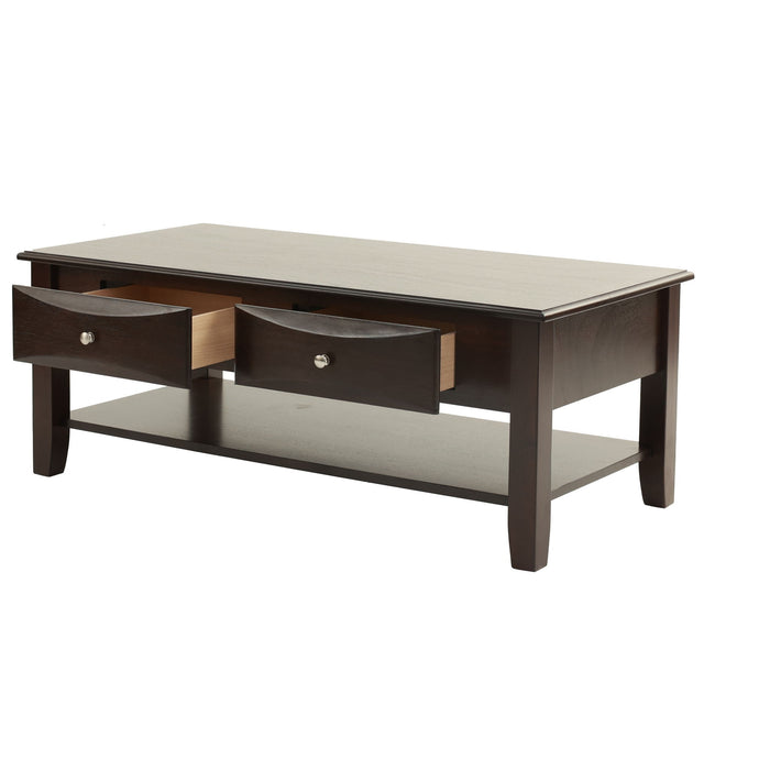 Simple Style Table With Shelf