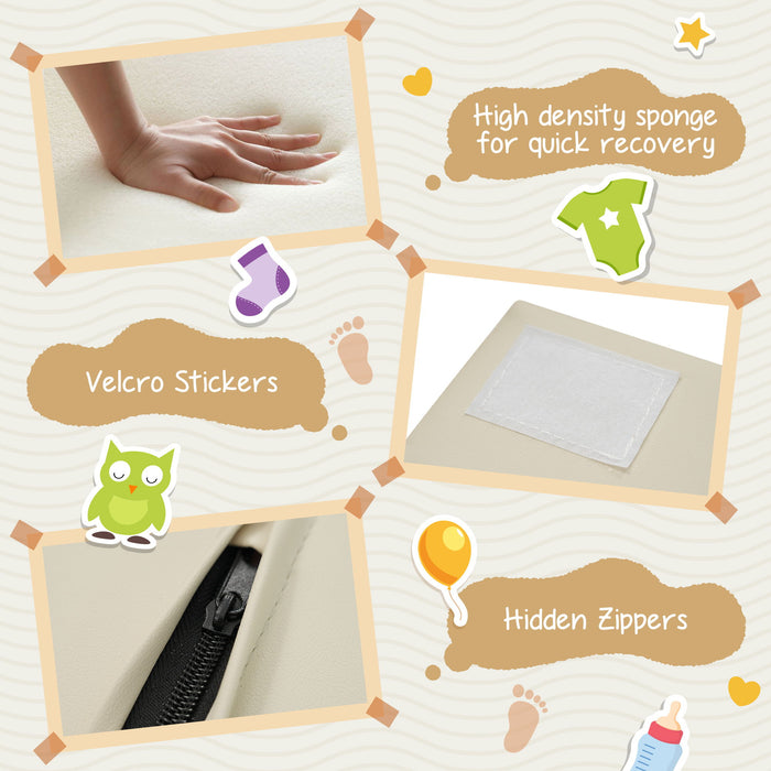 Indoor Soft Foam Climber Play Sets 7 In 1, Soft Play Equipment Climb And Crawl Playground For Toddlers, Kids Crawling And Climbing Active Play Structure - Coffee