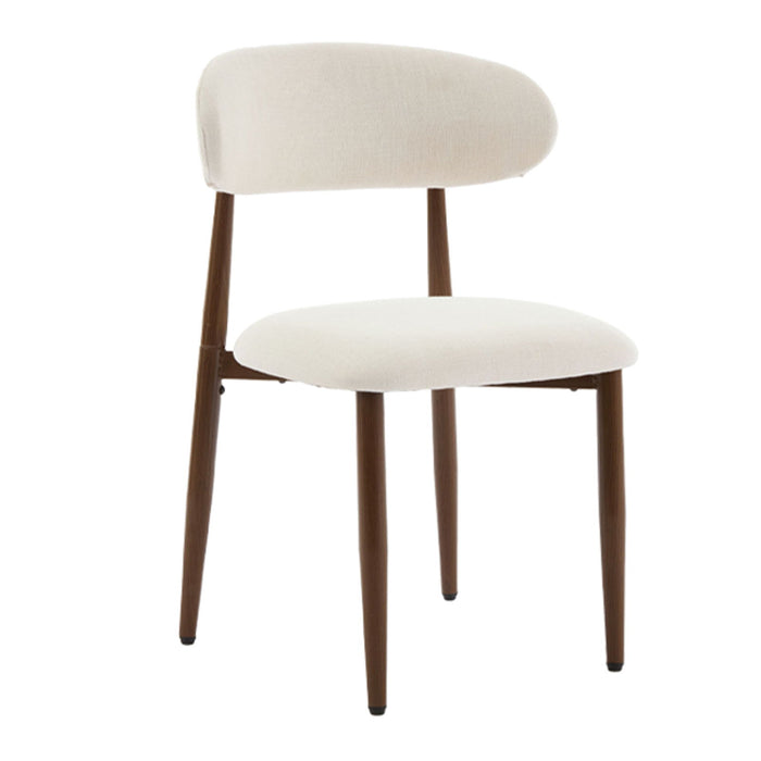 Upholstered Dining Chairs For Dining Room (Set of 2) - Beige