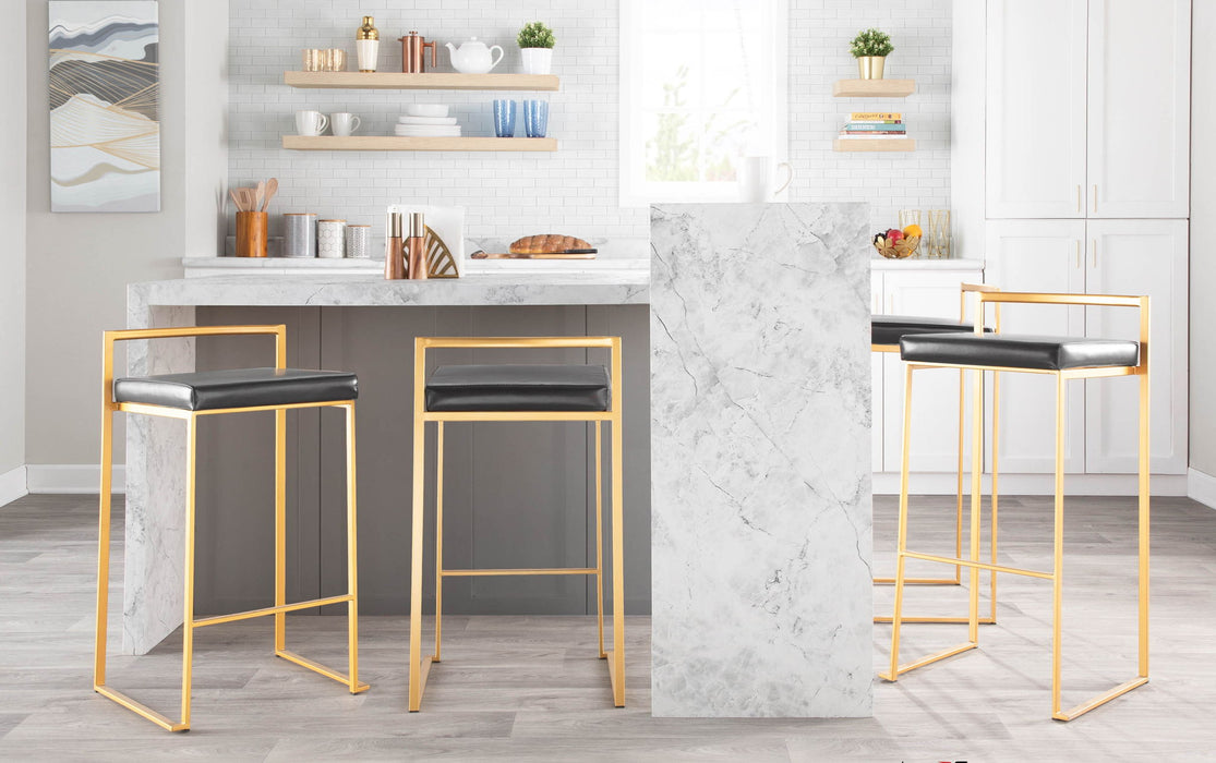 Fuji - Contemporary / Glam & Quality Construction Barstool