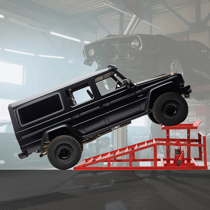 Suxidi - 5 Ton Auto Car Truck Service Ramps Lifts, Hydraulic Automotive Lift