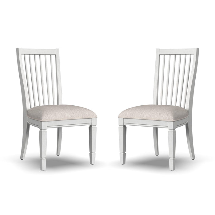 Melody - Upholstered Dining Chair (Set of 2) - White