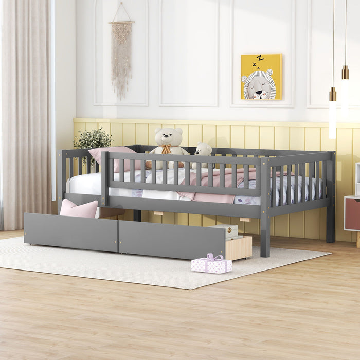 Multifunctional Wooden Daybed Bed