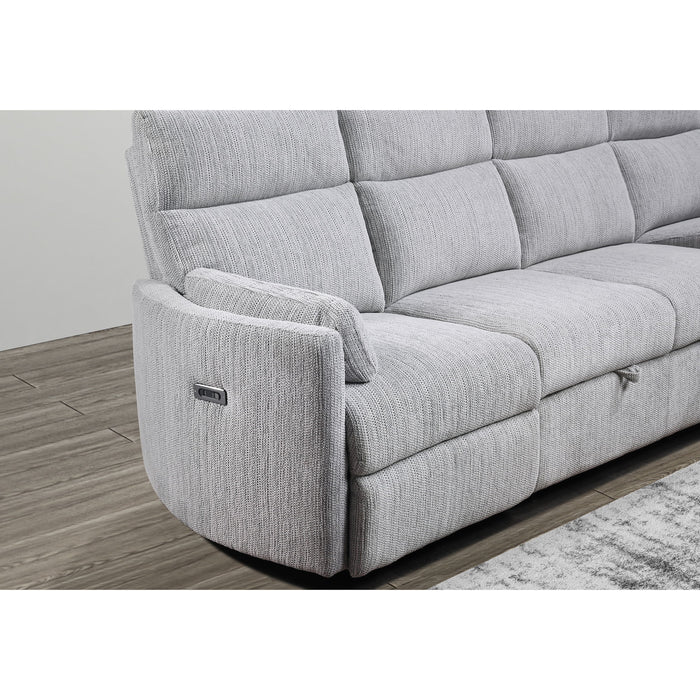 Sleeper Sofa With Storage Chaise - Gray