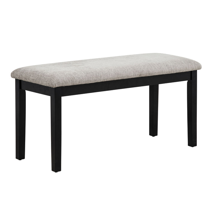 6 Piece Dining Table Set With Bench And Chairs