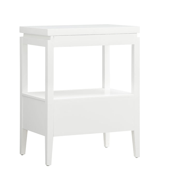Olana -1 Drawer Nightstand With Floating Top Design