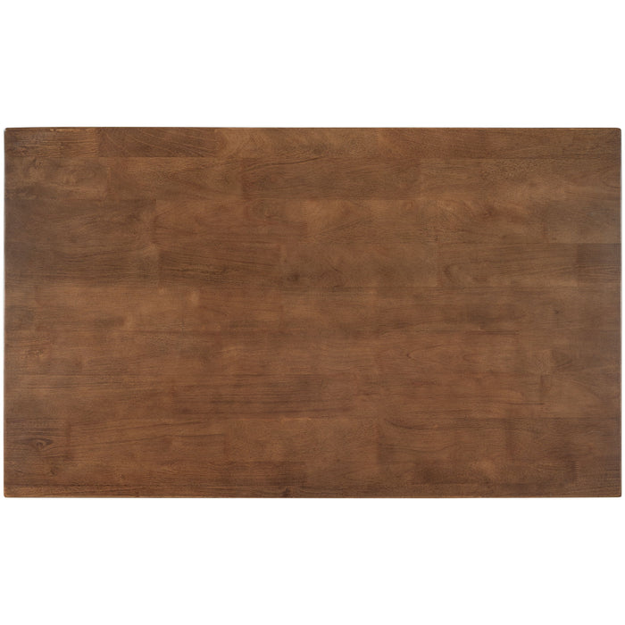 Rustic 3 Piece Stationary Kitchen Island Set With 2 Seatings, With 2 Open Shelves