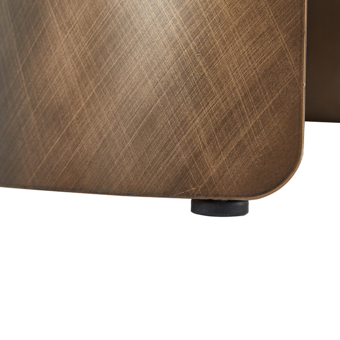 Round Dining Table - Reddish Brown / Walnut