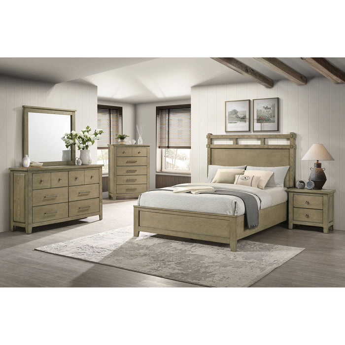 Pelton - 2 Drawer Nightstand - Oak