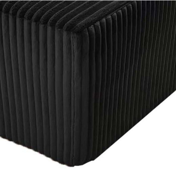 L - Shape Full Compressed Upholstered Sectional