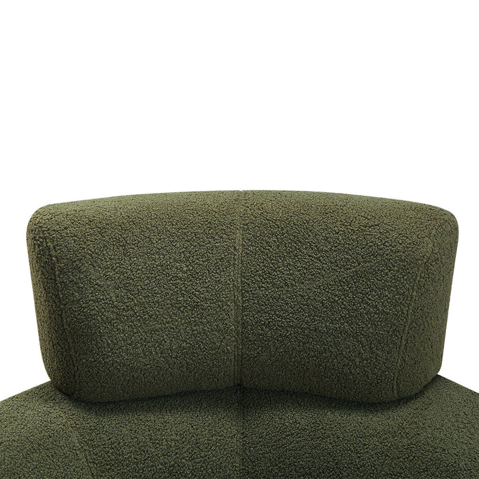 360° Swivel Chair Upholstered Accent Barrel Chair With Adjustable Headrest