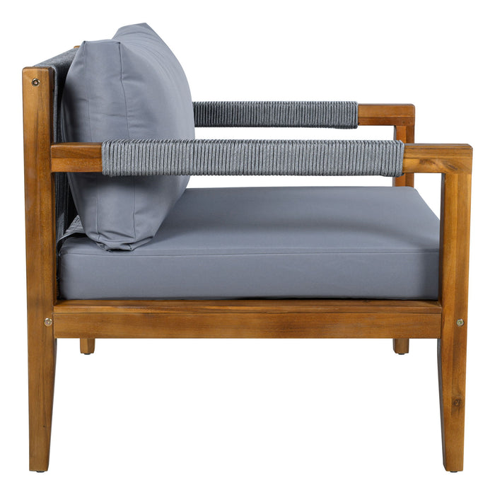 3 Piece Outdoor Sectional Sofa Set