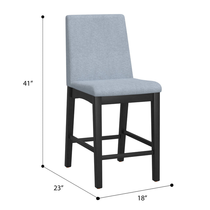 Madison - Gathering Stool (Set of 2) - Modern Gray