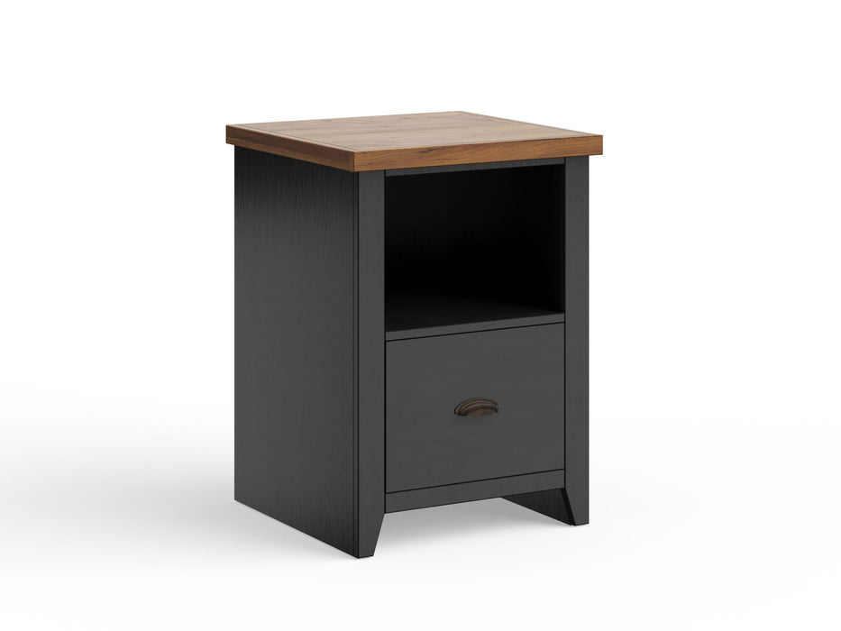 Drawer File - Black / Whiskey