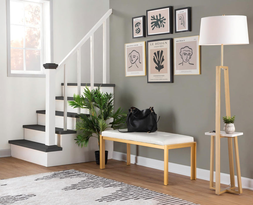 Cosmo - Shelf Contemporary / Glam Floor Lamp