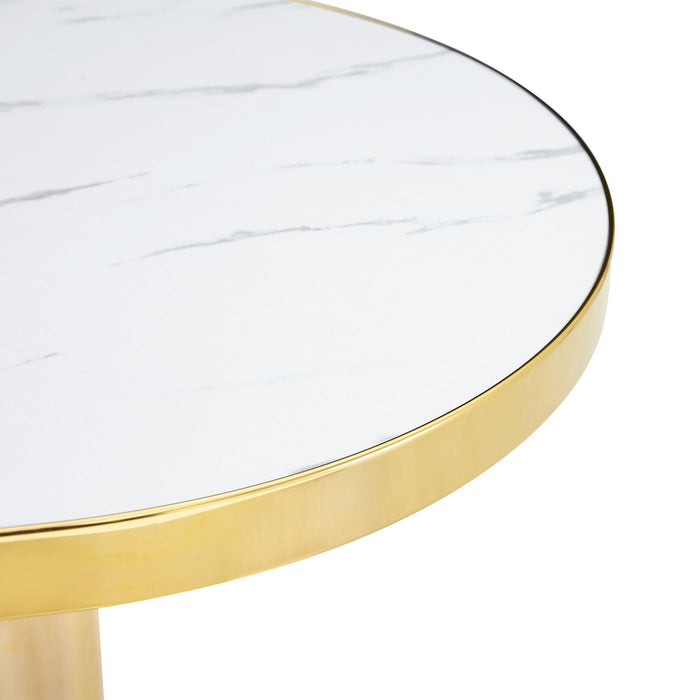 Modern Round Bistro Table