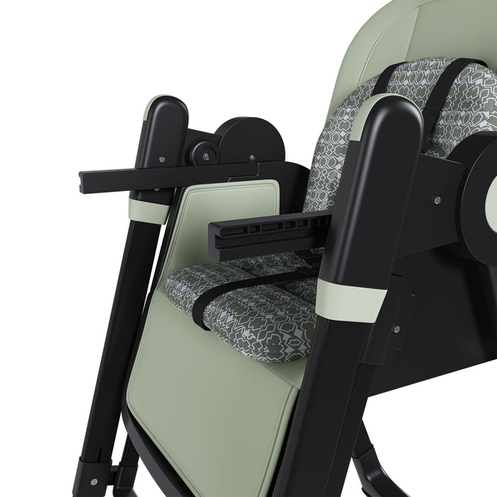Convertible Baby High Chair To Rocker With 5 Point Harness