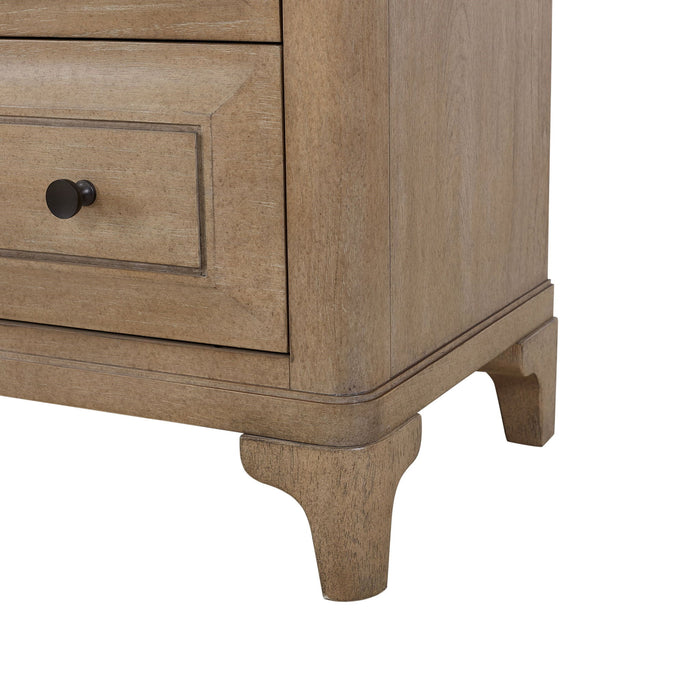 2 Drawer Nightstand - Sand