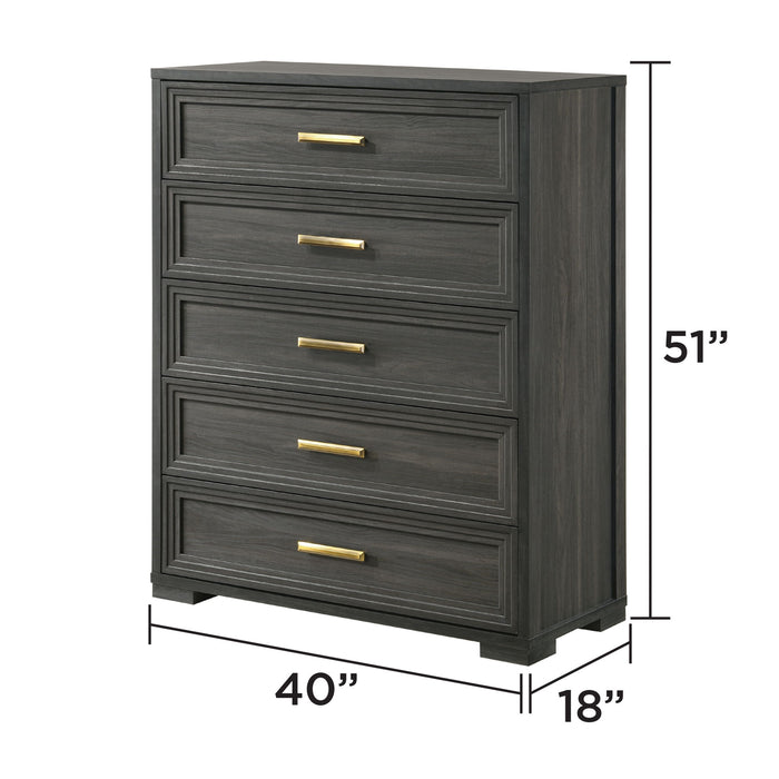 Colorado - Bedroom Set With Upholstered LED Headboard