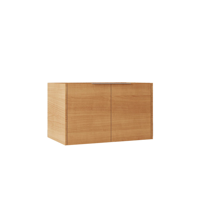 Floating Bathroom Vanity Cabinet & Soft Close Double Doors, Spacious Interior Storage, Wall Mounted, Cabinet Only