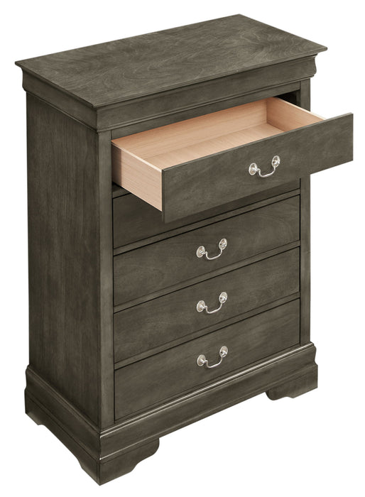 Louis Phillipe - Traditional Style Storage Chest Elegant