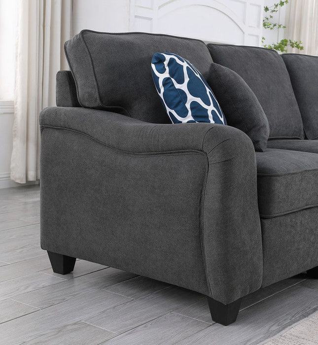 Leo - Woven Modular Sectional Sofa Comfort And Style