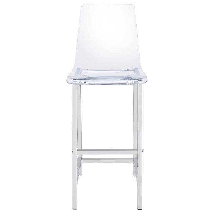 Bar Stools (Set of 2) - Clear
