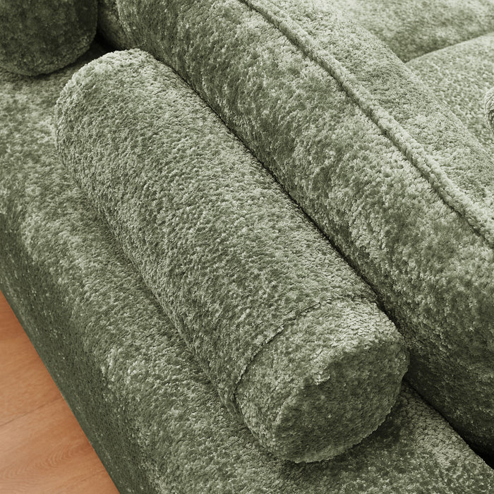 Sectional Sofa With Moveable Ottoman