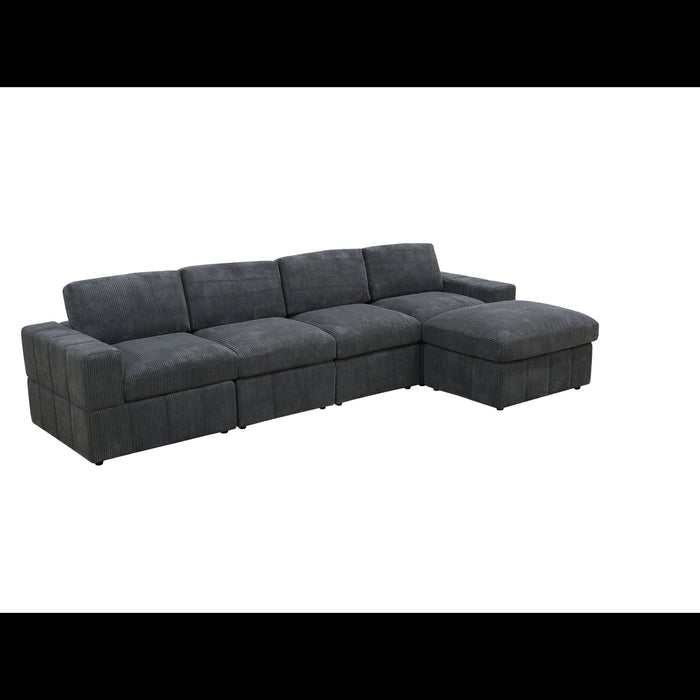 Modular Sectional Sofa, Reversible Set
