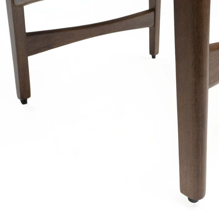 Elegant Counter Height Chair With Cushioned Seat