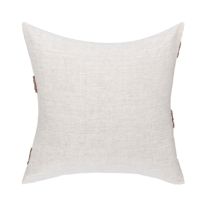Essay - 22" x 22" LN Pillow - Frothed Brown