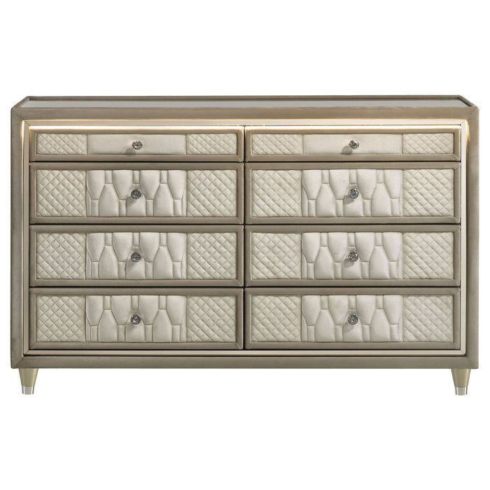 Mika - 8 Drawer LED Dresser
