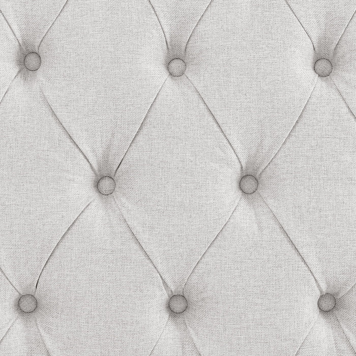 Inspired Upholstered Daybed With Trundle, Button Tufted