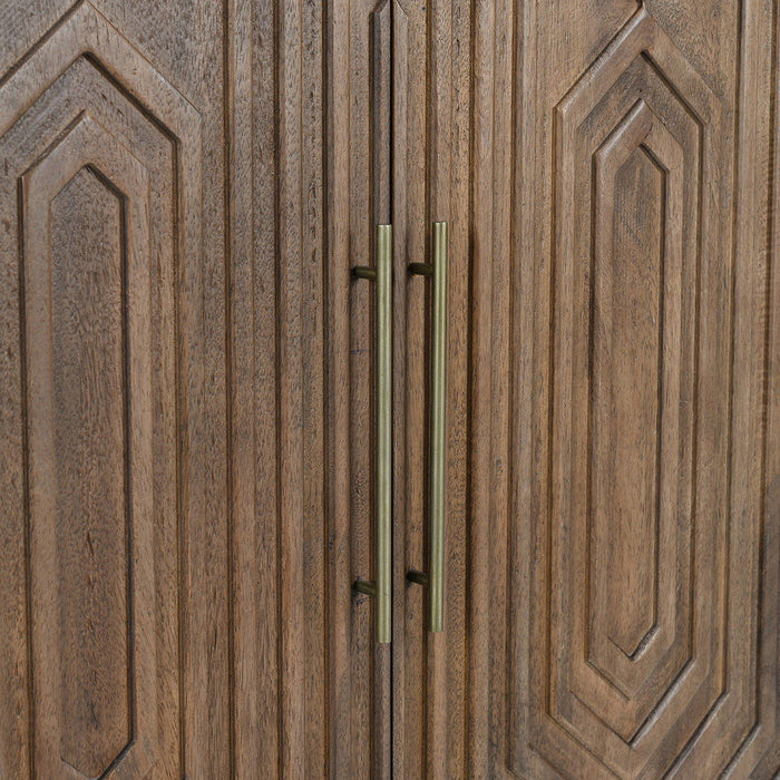 Holmes - Bar Cabinet - Artisan Brown