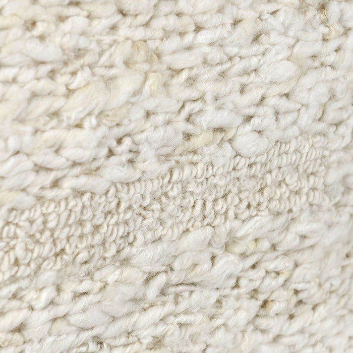 Sinclair - Pouf - Ivory