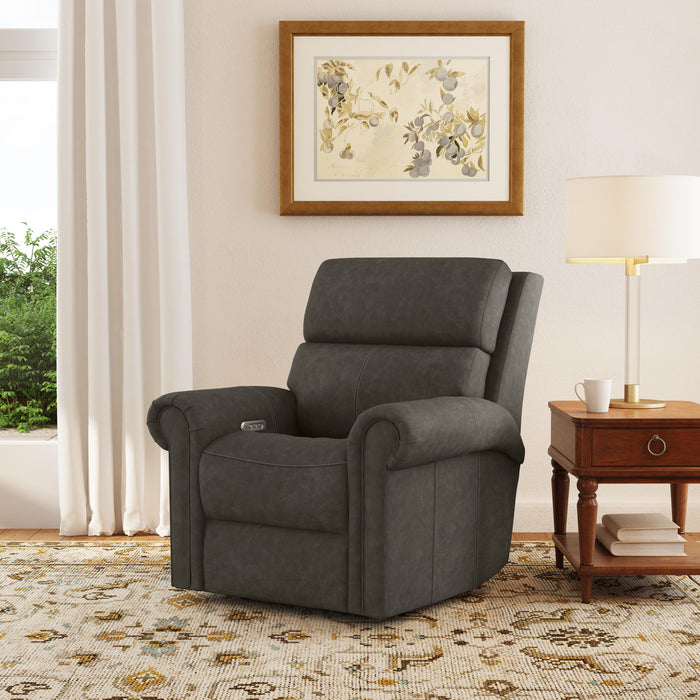 Bernard - Power Recliner With Power Headrest & Lumbar