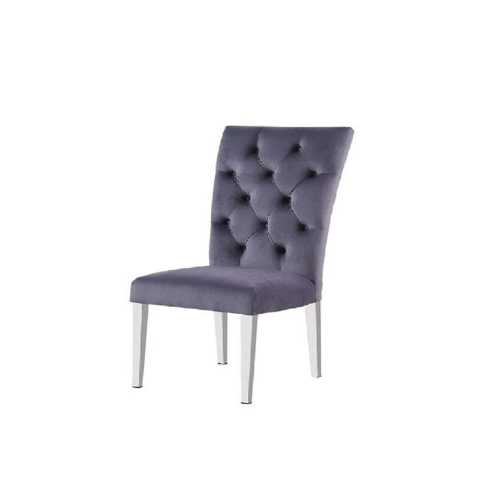 Modern Upholstered Tufted Dining Chair (Set of 2)