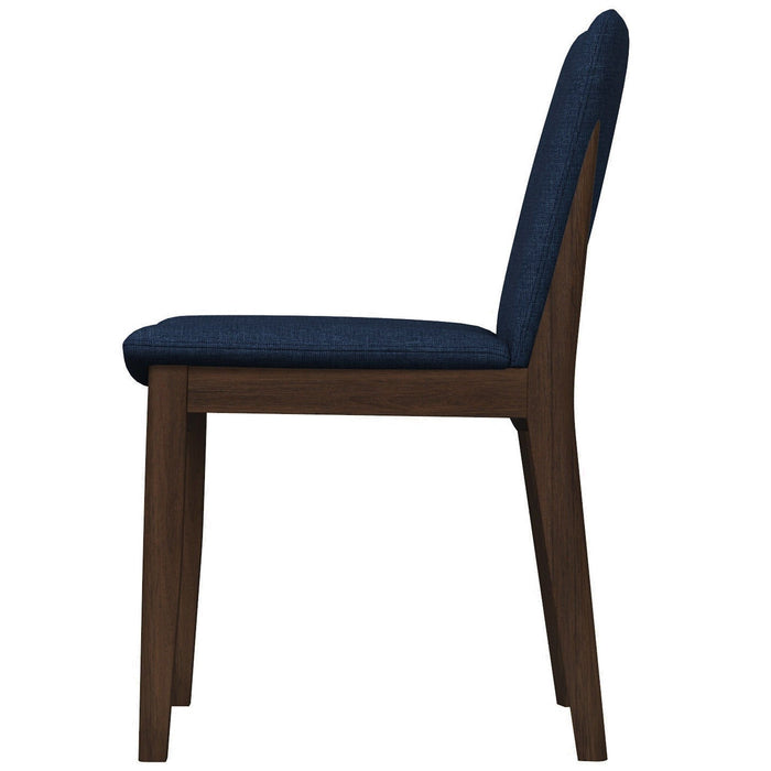 Laura - Mid-Century Modern Solid Wood Dining Chair (Set of 2)