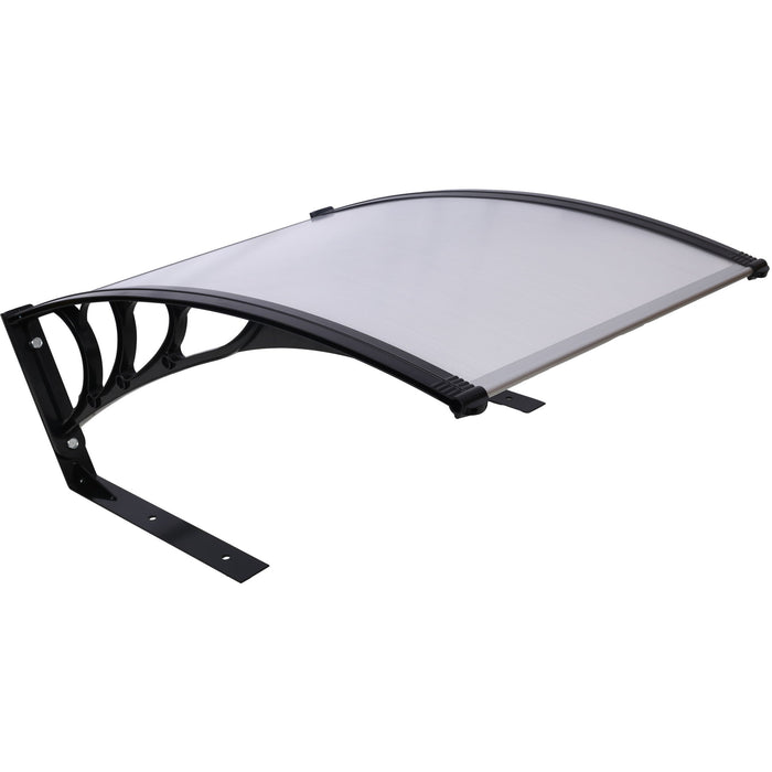 Weather Resistant Polycarbonate Canopy Outdoor Shade Cover For Robotic Lawn Mowers - Black