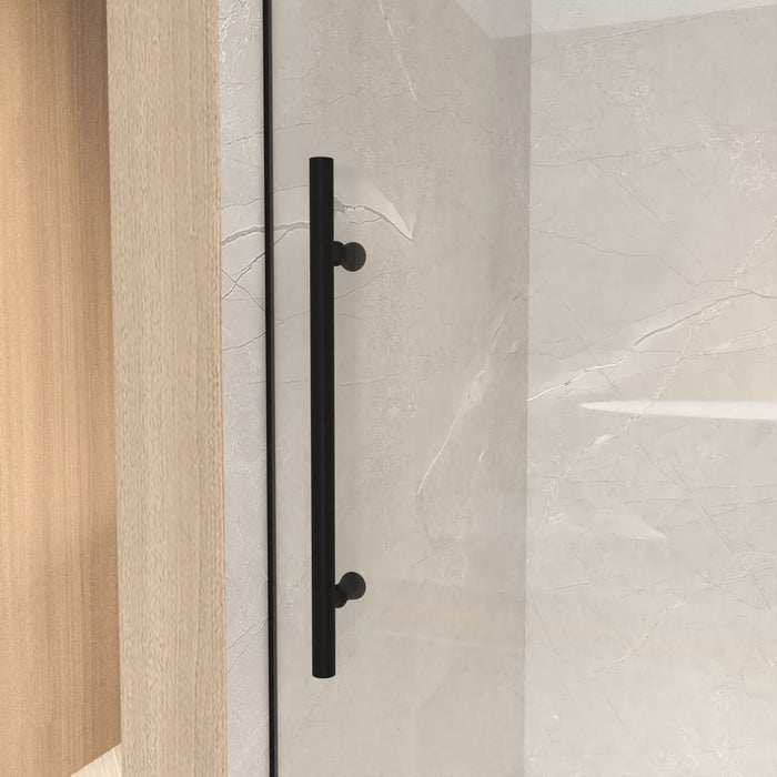 Frameless Sliding Bathtub Door With Frame