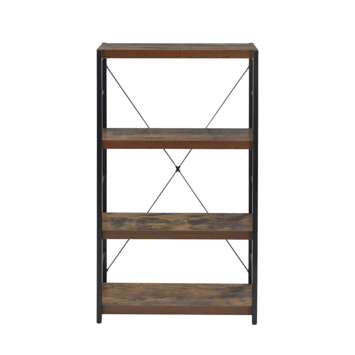 Bob - Bookshelf - Weathered Oak / Black