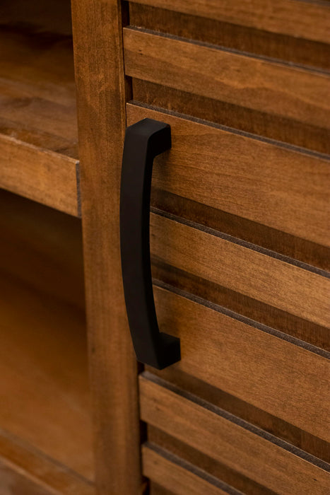 Corner TV Console - Brown