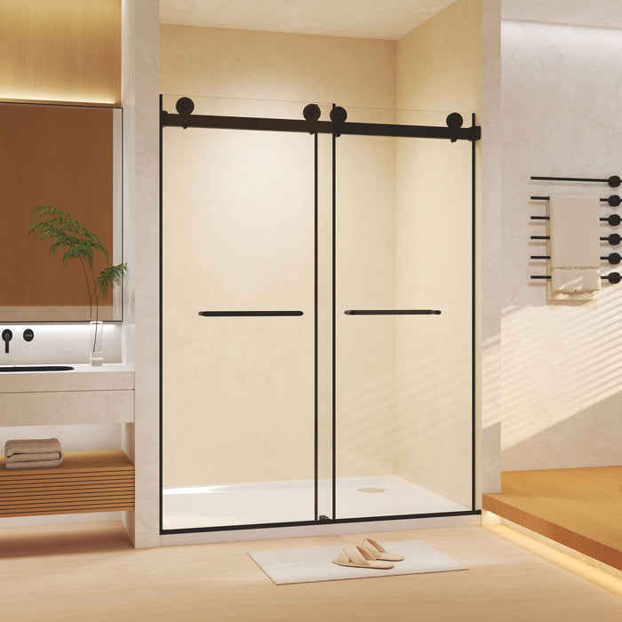 Frameless Double Sliding Shower Door