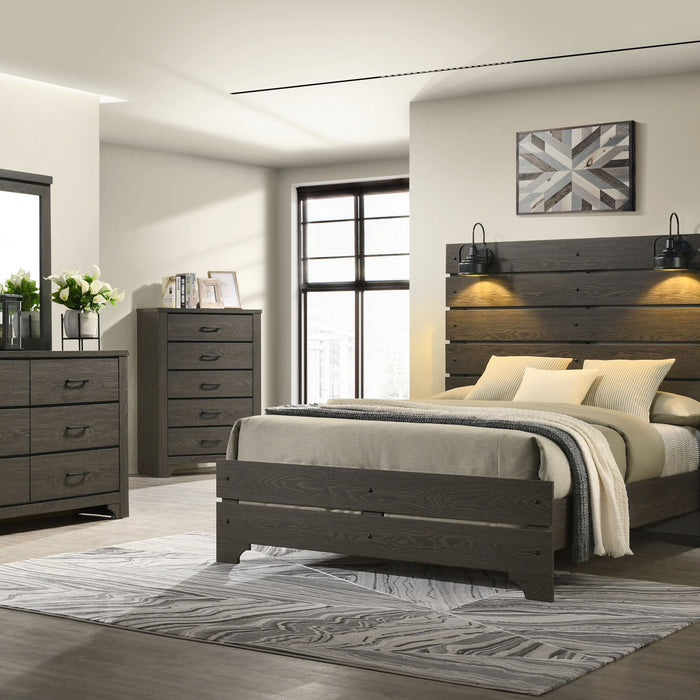 Thompson - Dresser - Stone Brown