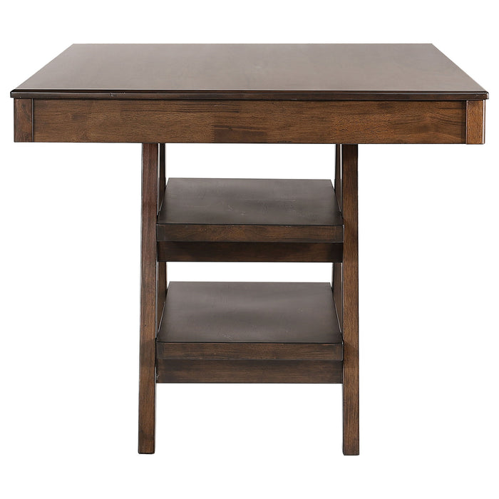 Ferrara - 2 Drawer Counter Height Table - Walnut