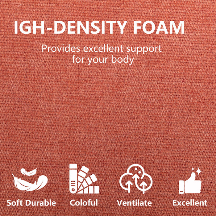 Folding Sofa With Removable Back Cushion, Convertible Futon Sleeper Chair