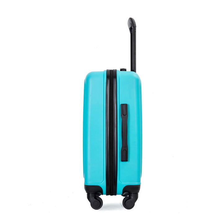 20" Carry On Luggage Lightweight Suitcase, Spinner Wheels