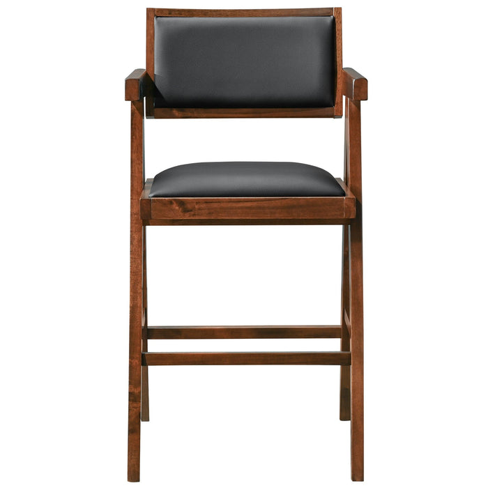 Athena - Counter Chair - Black / Brown